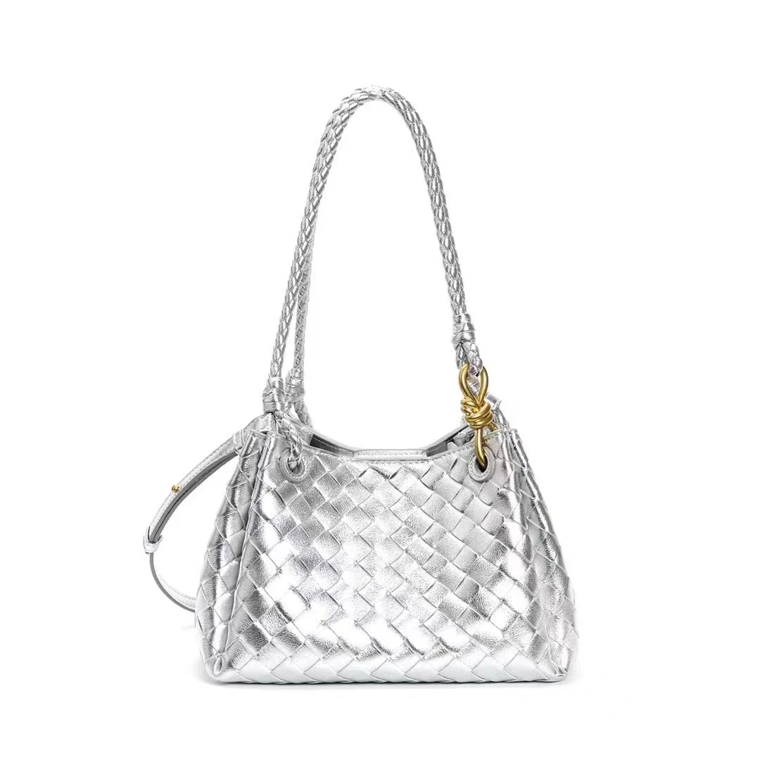 XIANLEER/香蕾尔2024新款爆款休闲轻奢编织包百搭女包单肩手提包3