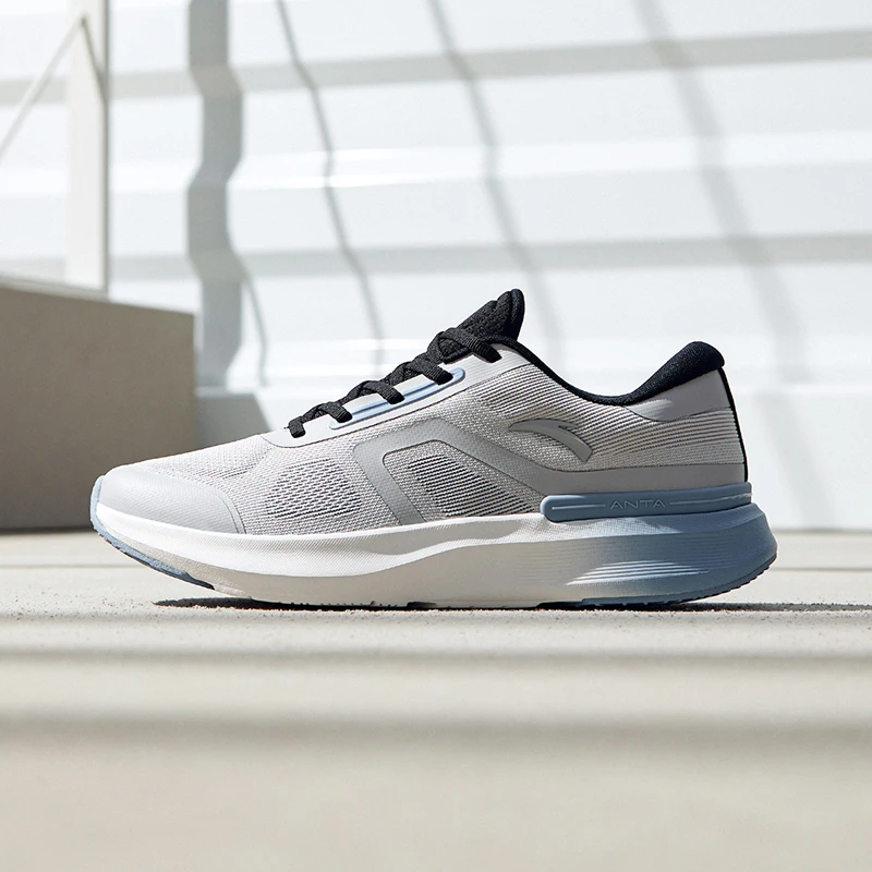 安踏男鞋休闲训练鞋2024秋季新款缓震轻质跑步鞋网面透气运动鞋子
