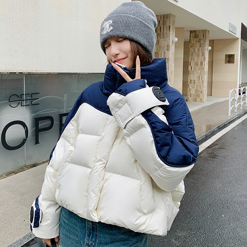 2025年新款冬季短款棉衣棉服女韩系时尚宽松加厚洋气保暖外套女款