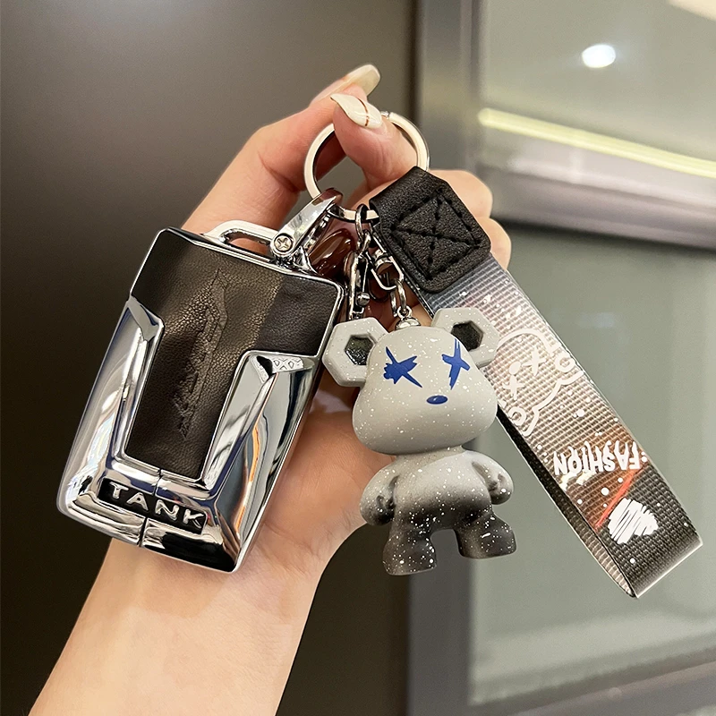 2023款坦克300钥匙套越野版专用新版TANK挑战者汽车改装包壳扣男