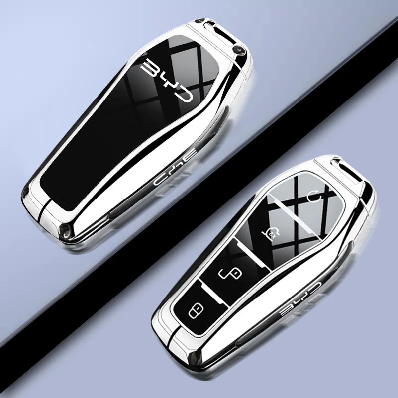 25款比亚迪宋PLUSdmi尊荣型专用钥匙套24款宋PLUS车包壳扣新