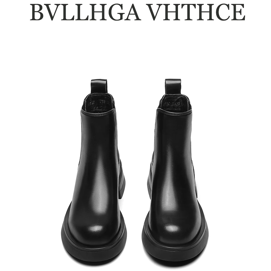 【BV高定】2024新款马丁靴秋冬百搭圆头时尚休闲真皮潮流女鞋88112
