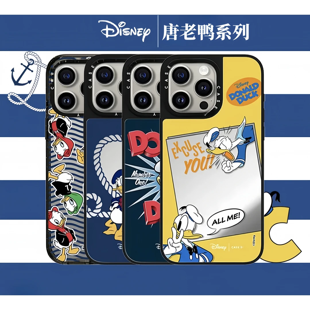【唐老鸭联名】case新款经典适用苹果16/15手机壳14/13卡通镜面亚克