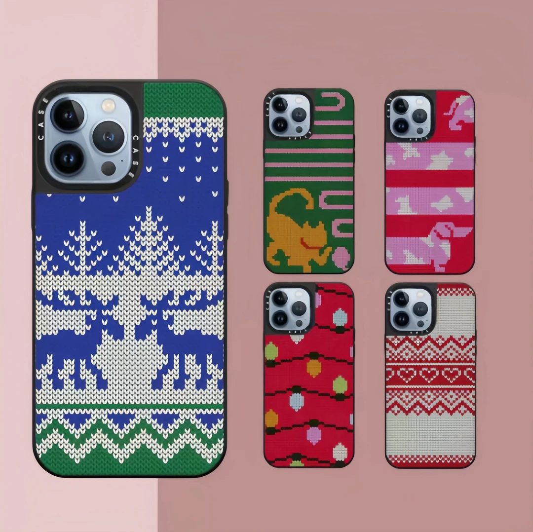 【毛衣系列】【高版本】CASETi适用苹果15Promax/14/13/12/11手机