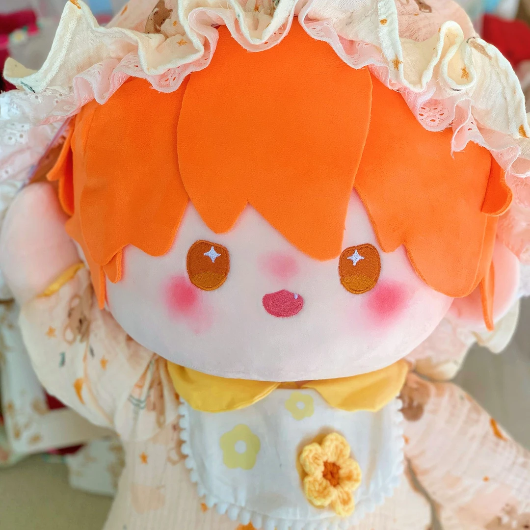 【排球】【发片裸娃】小太阳40cm棉花娃娃棉花娃娃棉花娃娃衣服40cm