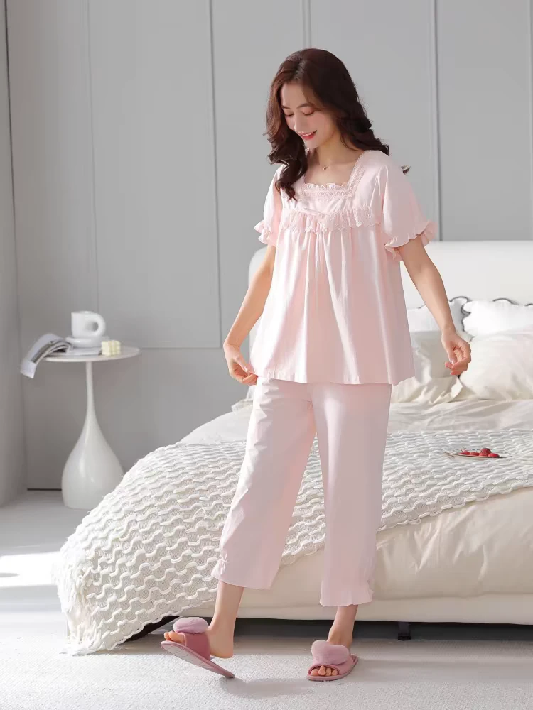 时尚潮流夏季短袖睡衣1810