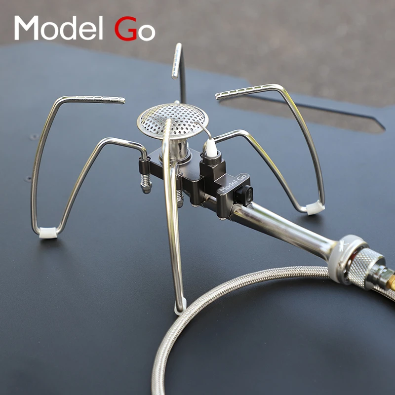 MODELGO/牧蝶谷蜻蜓炉便携式折叠炉头露营不锈钢徒步炉防风野营