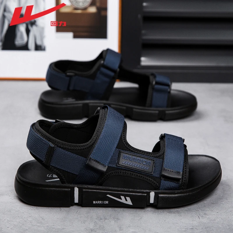 回力凉鞋男款夏季外穿开车透气夏天防滑耐磨男士运动休闲沙滩凉拖