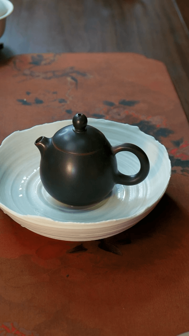 【闪购商品】坭兴陶小龙蛋茶壶130ml