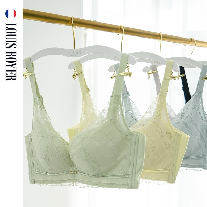 利蜂邂逅雪莲蕾丝文胸