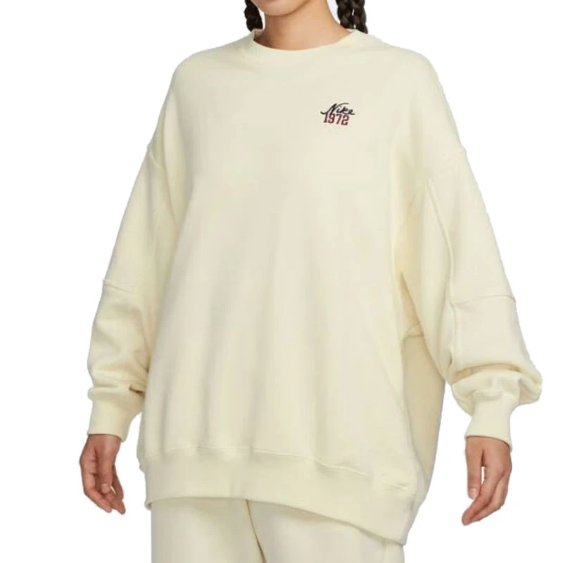 Nike/耐克女子秋冬款CREW时尚运动休闲潮流圆领卫衣FV8444-113