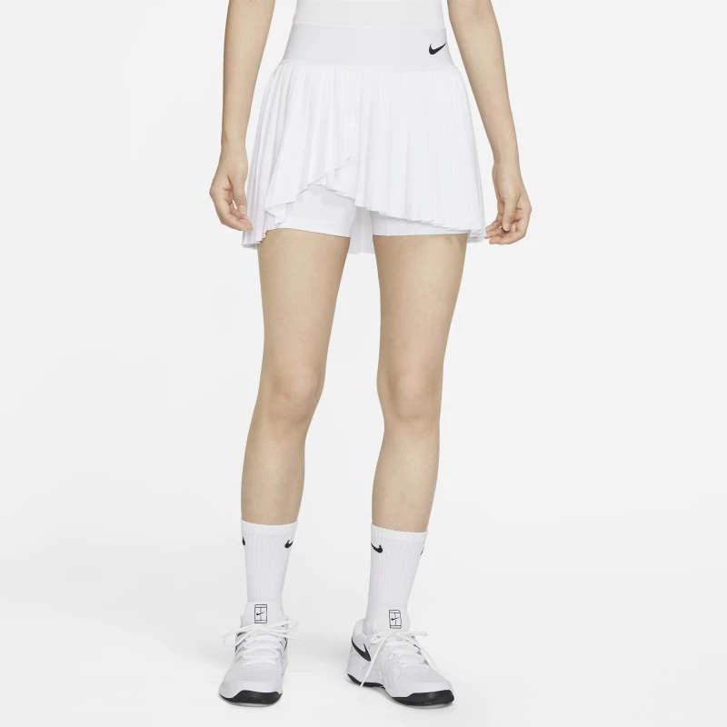 nike耐克女子运动短裙NKCT DF ADVTG SKIRT PLTD针织裙DR6850-100