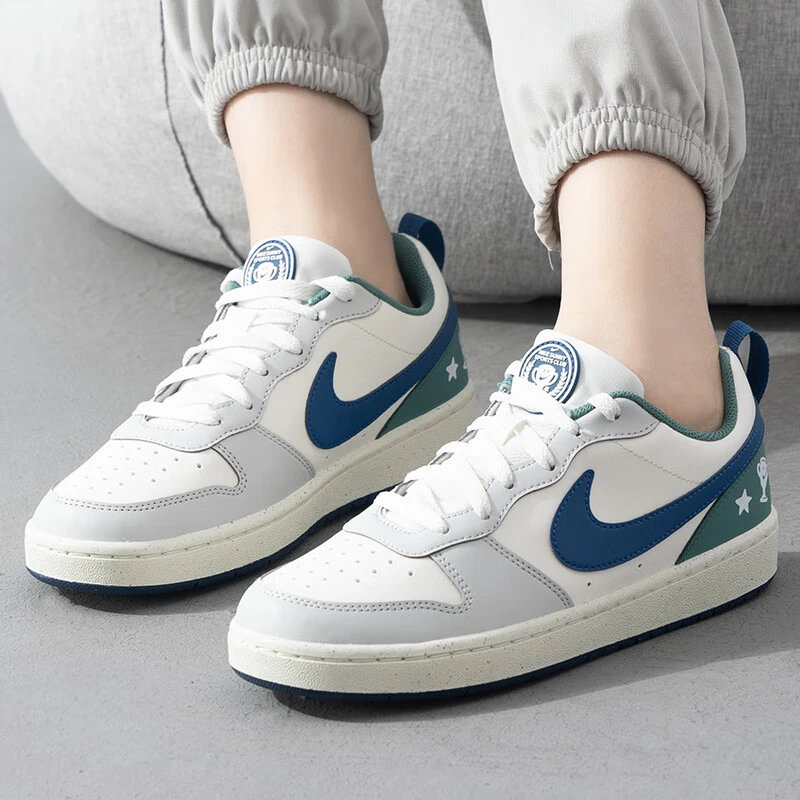 NIKE耐克大童休闲鞋COURT BOROUGH LOWRECRAFTGS复刻鞋HM3722-141