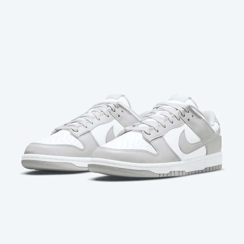 Nike/耐克DUNKLOW女子女士复古户外训练休闲舒适纯白经典男款白黑