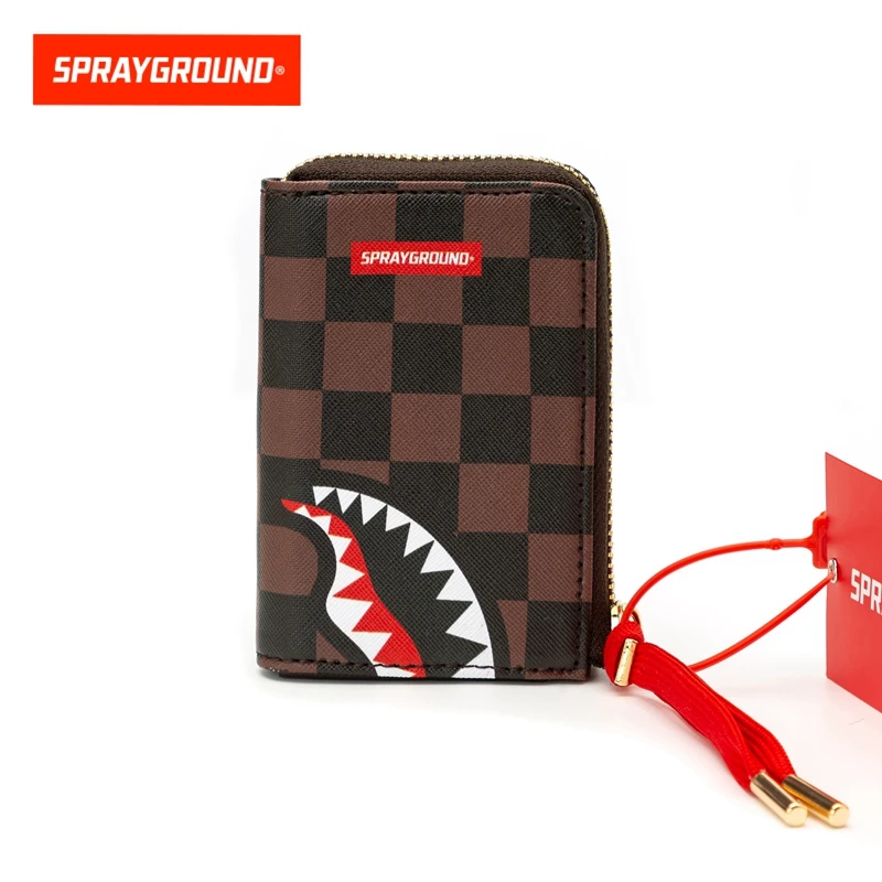 SPRAYGROUND 鲨鱼嘴格子多色时尚休闲潮流新款零包XB W0716103