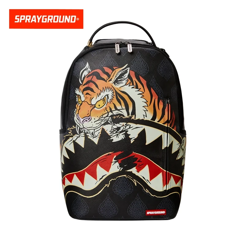 SPRAYGROUND 鲨鱼嘴虎年新款双肩包设计感老虎书包XB W0835719