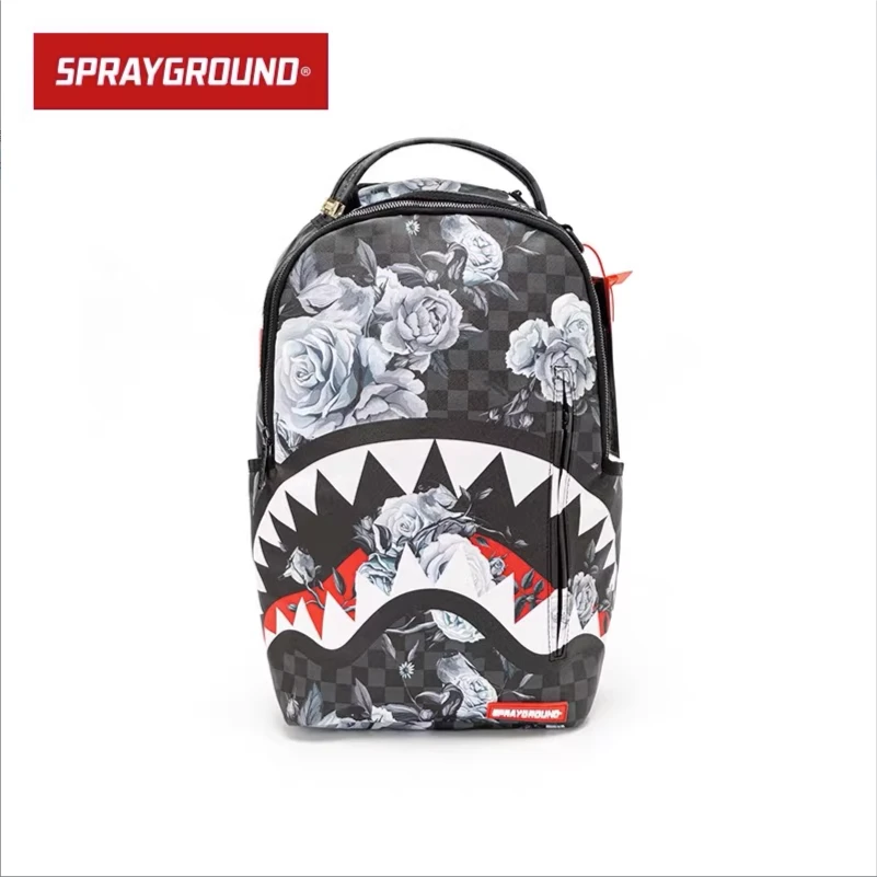 SPRAYGROUND鲨鱼嘴设计感双肩包百搭潮流新款XB  W0525739