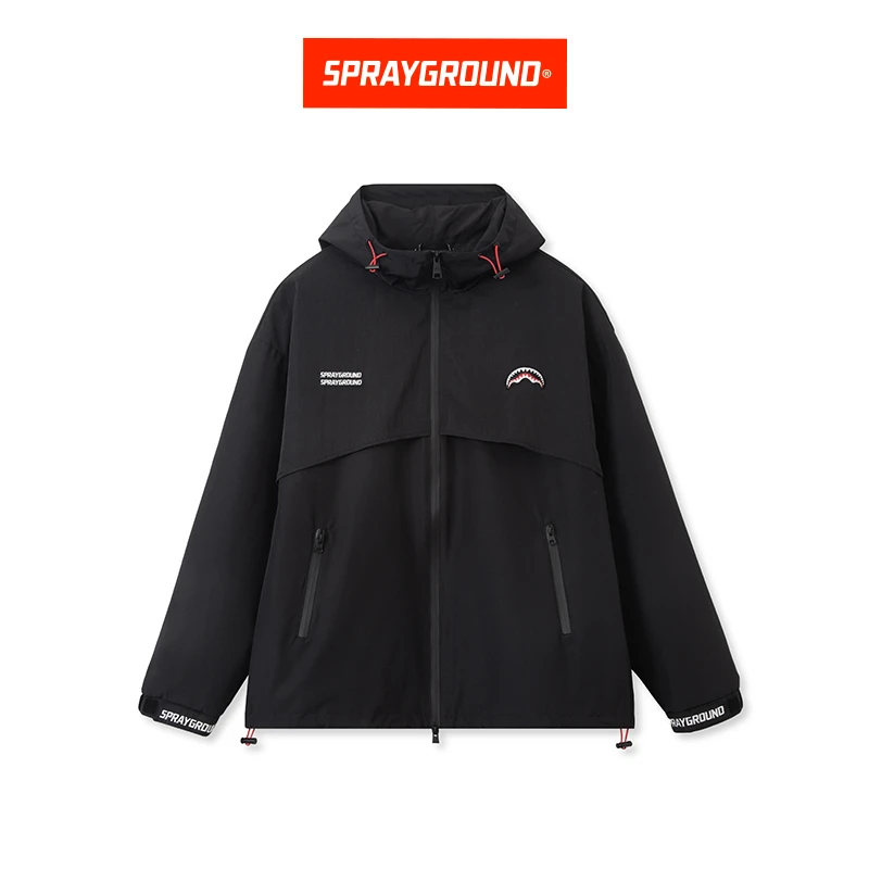 SPRAYGROUND鲨鱼嘴新潮男装冲锋夹克防风运动外套XB WE011119