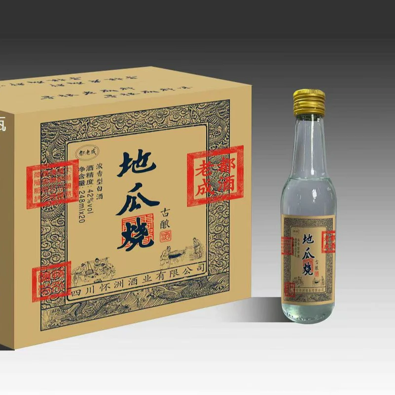 蓉都老成地瓜烧酒半斤248ml老成都地道四川味浓香型42度