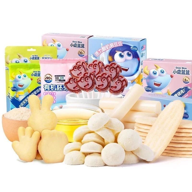 孤品捡漏！小鹿蓝蓝海苔曲奇西梅奶酪块