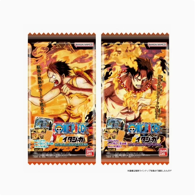 【日谷】海贼王角色饼干食玩相卡盲袋第二弹 全30种 潮玩盲盒