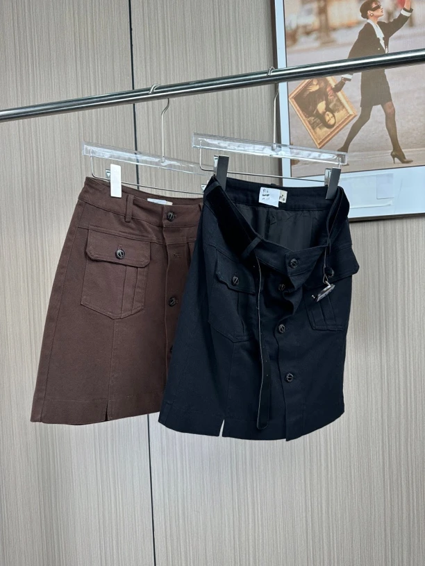 4206品牌撤柜女装kk气质显瘦半身裙