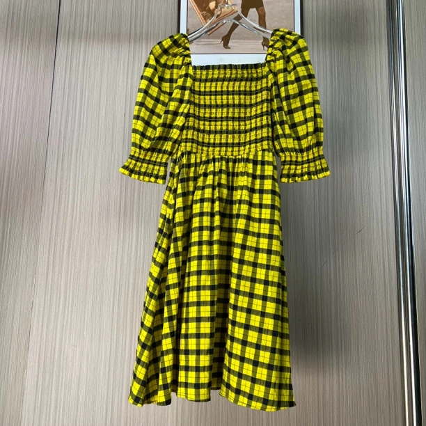 662品牌撤柜女装曼家时尚设计款气质连衣裙