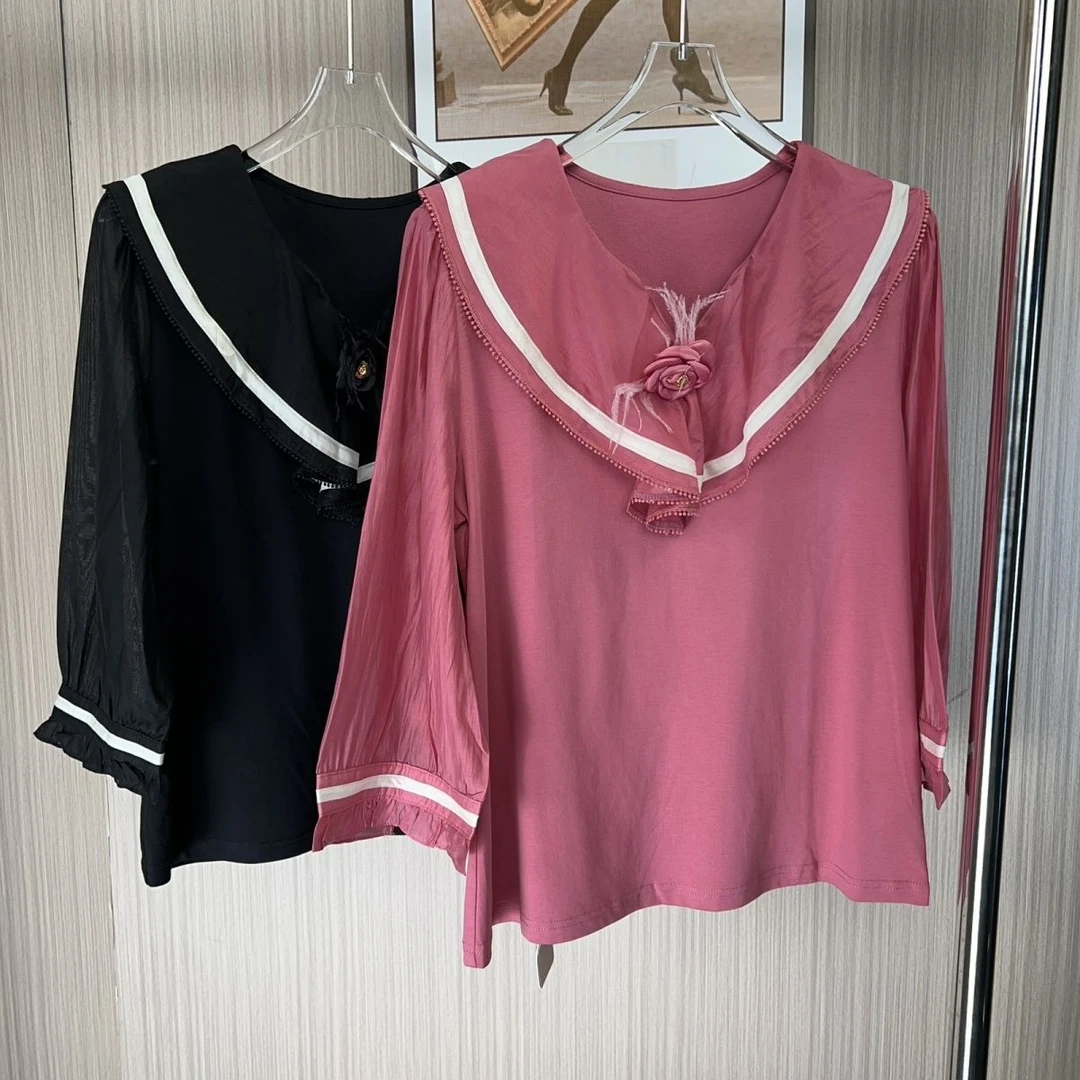 9050品牌撤柜女装az时尚设计款气质上衣