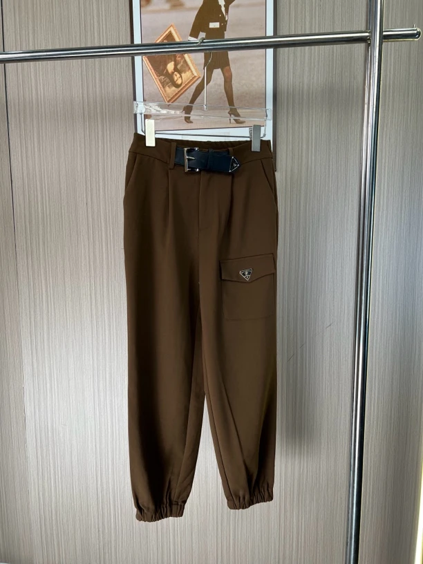 3214品牌撤柜女装剪标时尚设计款休闲裤