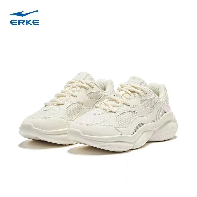 锦簇 | 鸿星尔克夏季百搭时尚老爹鞋轻便复古休闲运动鞋2028