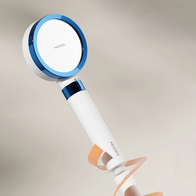 高端除氯养肤增压花洒三档调节双重过滤高颜值花洒