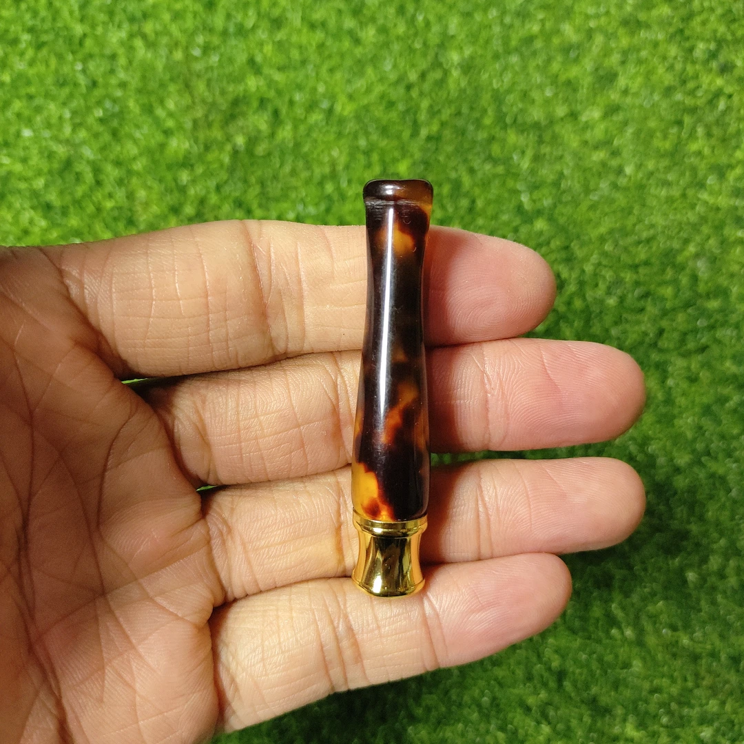 小号仿海柳木血柳树脂烟嘴过滤器粗中细三用烟嘴过滤器树脂烟嘴