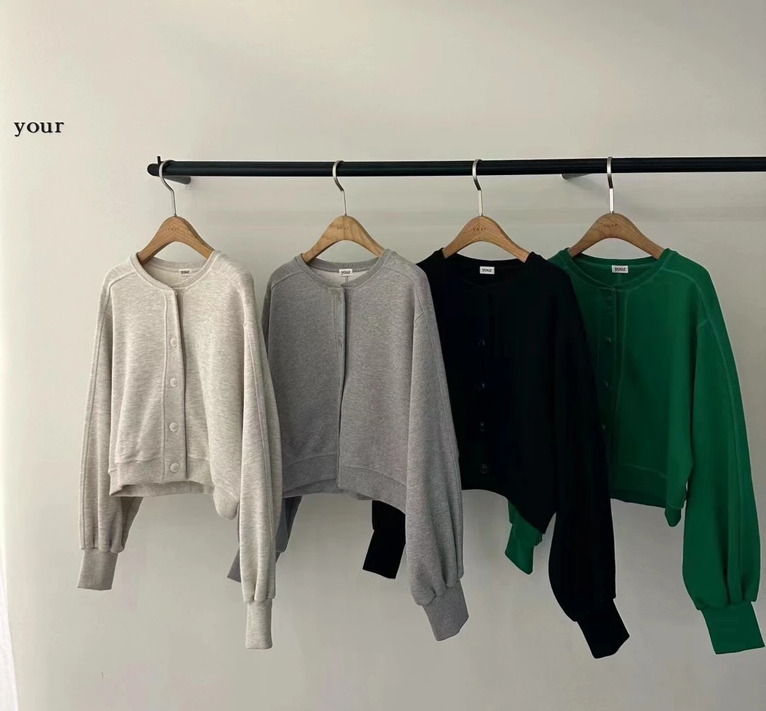 02东大门直邮 正品your开衫卫衣