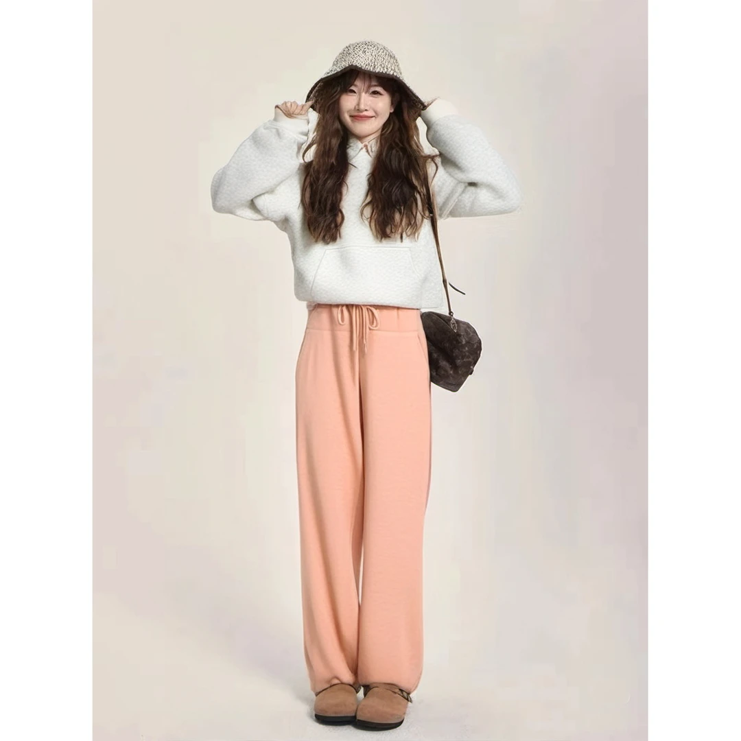 Basic House/百家好  宽松显瘦休闲裤BJ639-HVPT128ALP