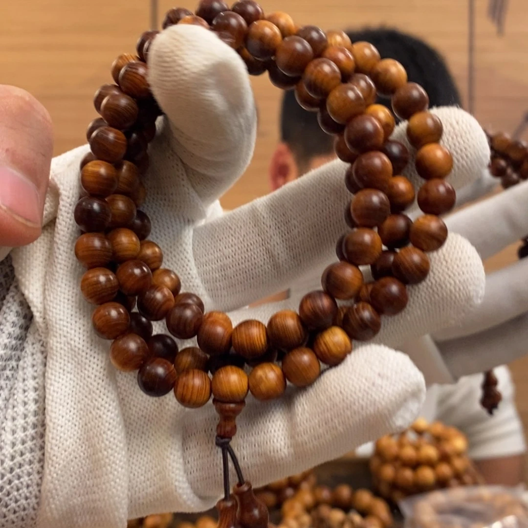 柏木（崖柏）手串/手链108.08黑油甜香味