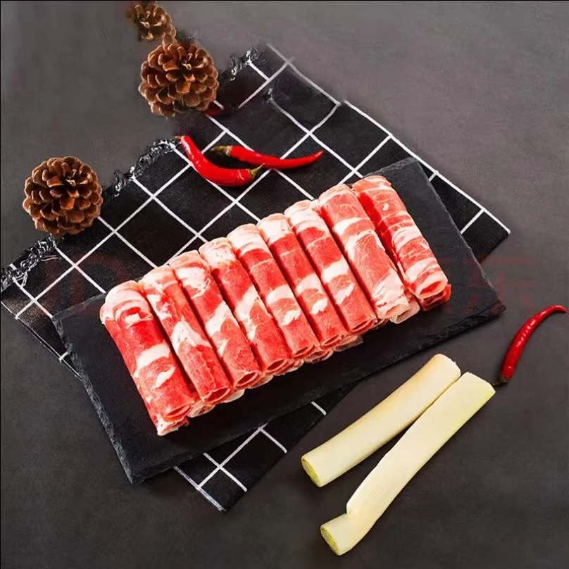 【优鲜】新鲜内蒙清真雪花牛羊肉卷羊肉片烧烤涮火锅食 包邮发货