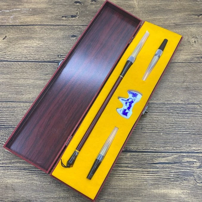 可拆卸紫毫狼毫兼毫笔头成本价国画行书楷书新手成毛笔组合套装