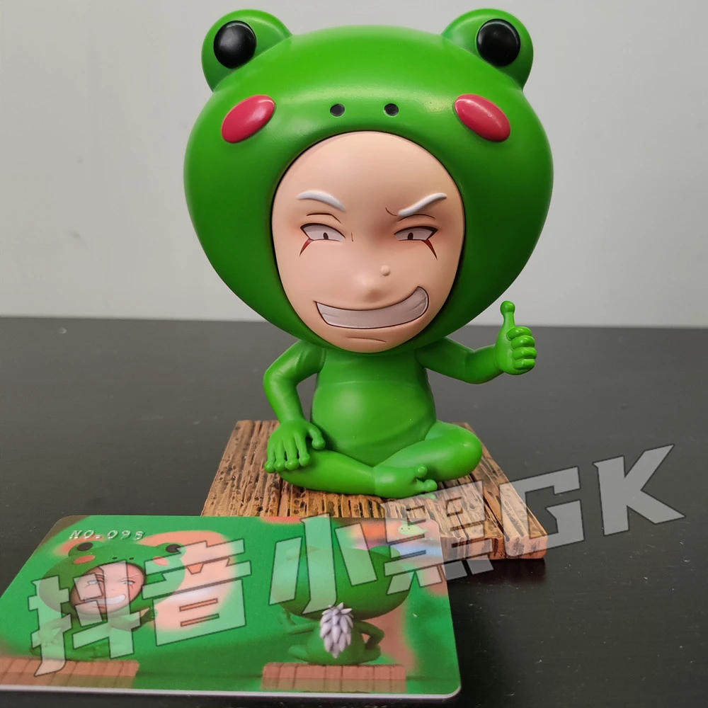 【小黑GK】豆花鱼工作室 火影忍者青蛙小队自来也青蛙服GK雕像