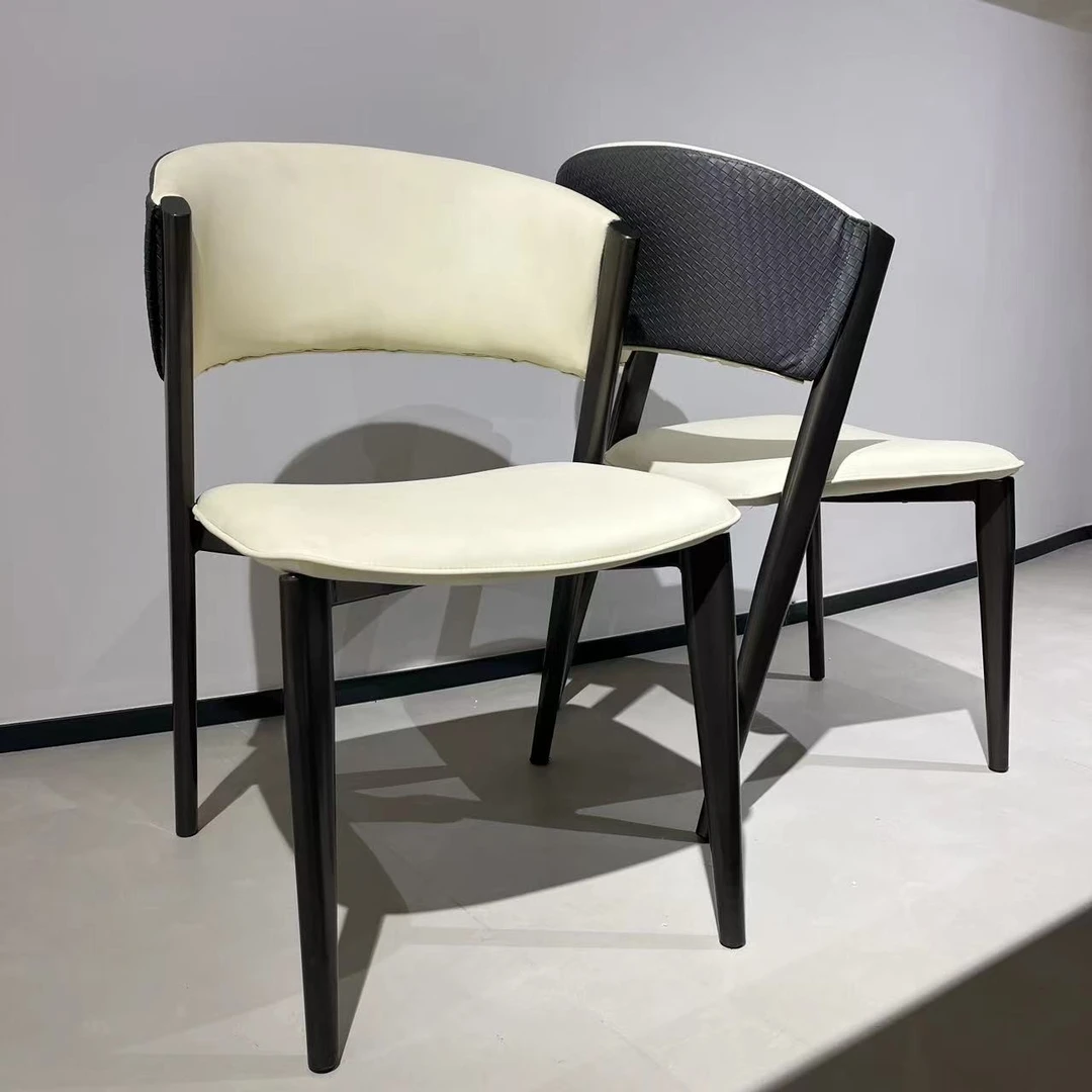 【阿艳专属】 2-15 意式极简家用小户型餐厅餐椅轻奢书房书桌椅