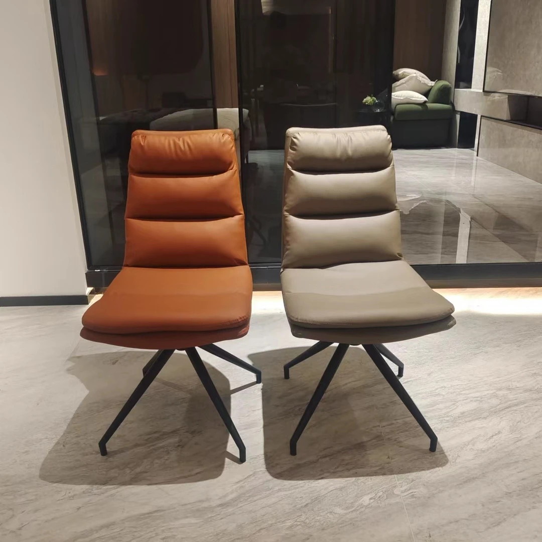 【阿艳专属】119-4  意式极简家用旋转餐椅