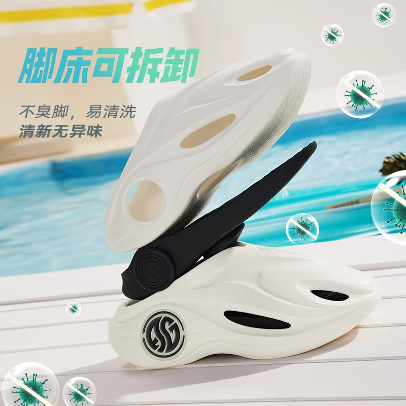 361°【游鲸2】男鞋运动鞋透气防滑洞洞鞋男子时尚户外鞋PB