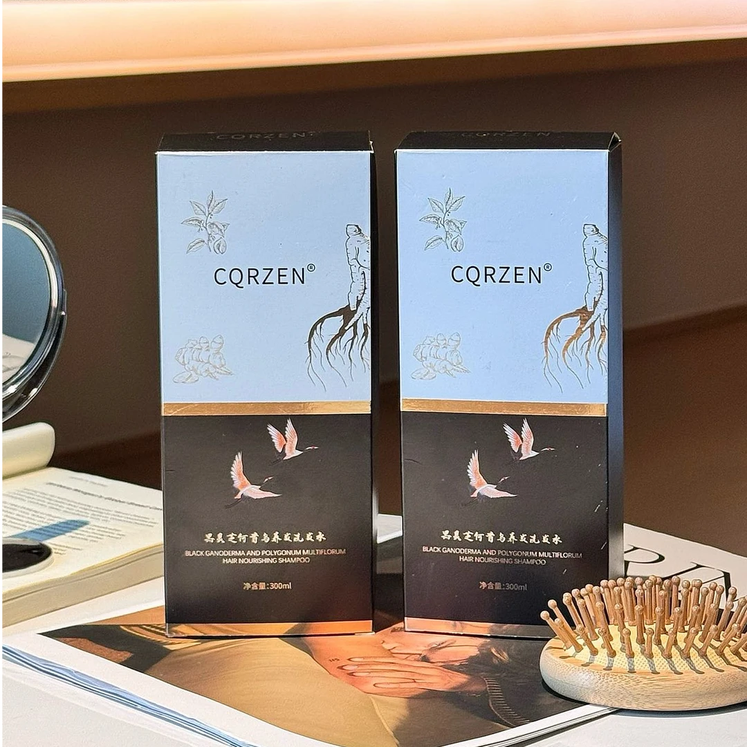 【平替好物】CQRZEN黑灵芝何首乌养发洗发水柔顺滋养头皮含侧柏叶