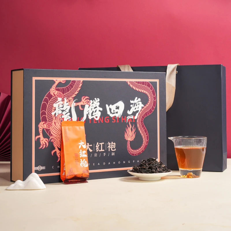 正宗正岩肉桂乌龙茶 特级武夷山大红袍茶叶礼盒装180g送礼