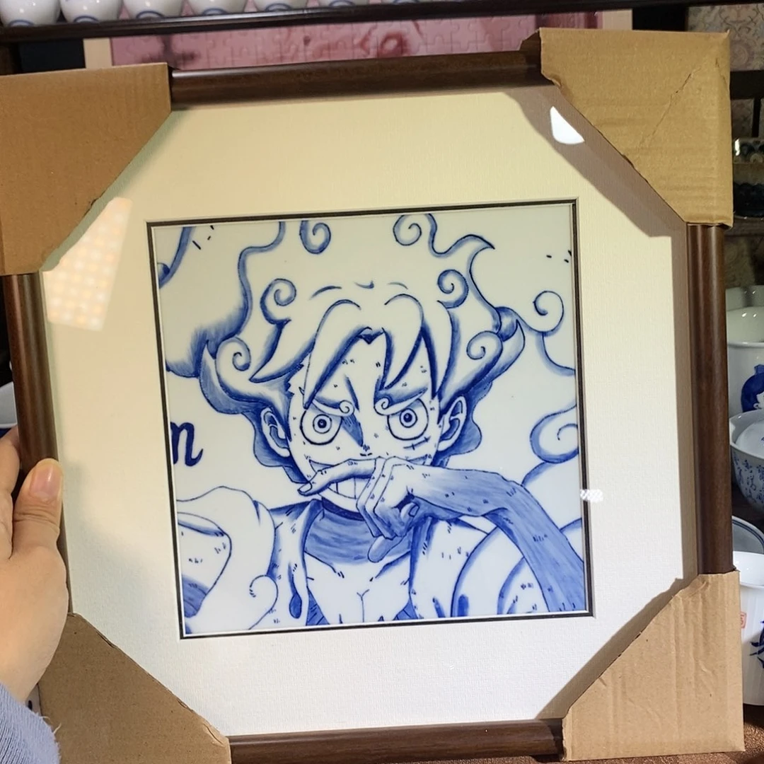 尼卡 路飞 瓷板画0000000000