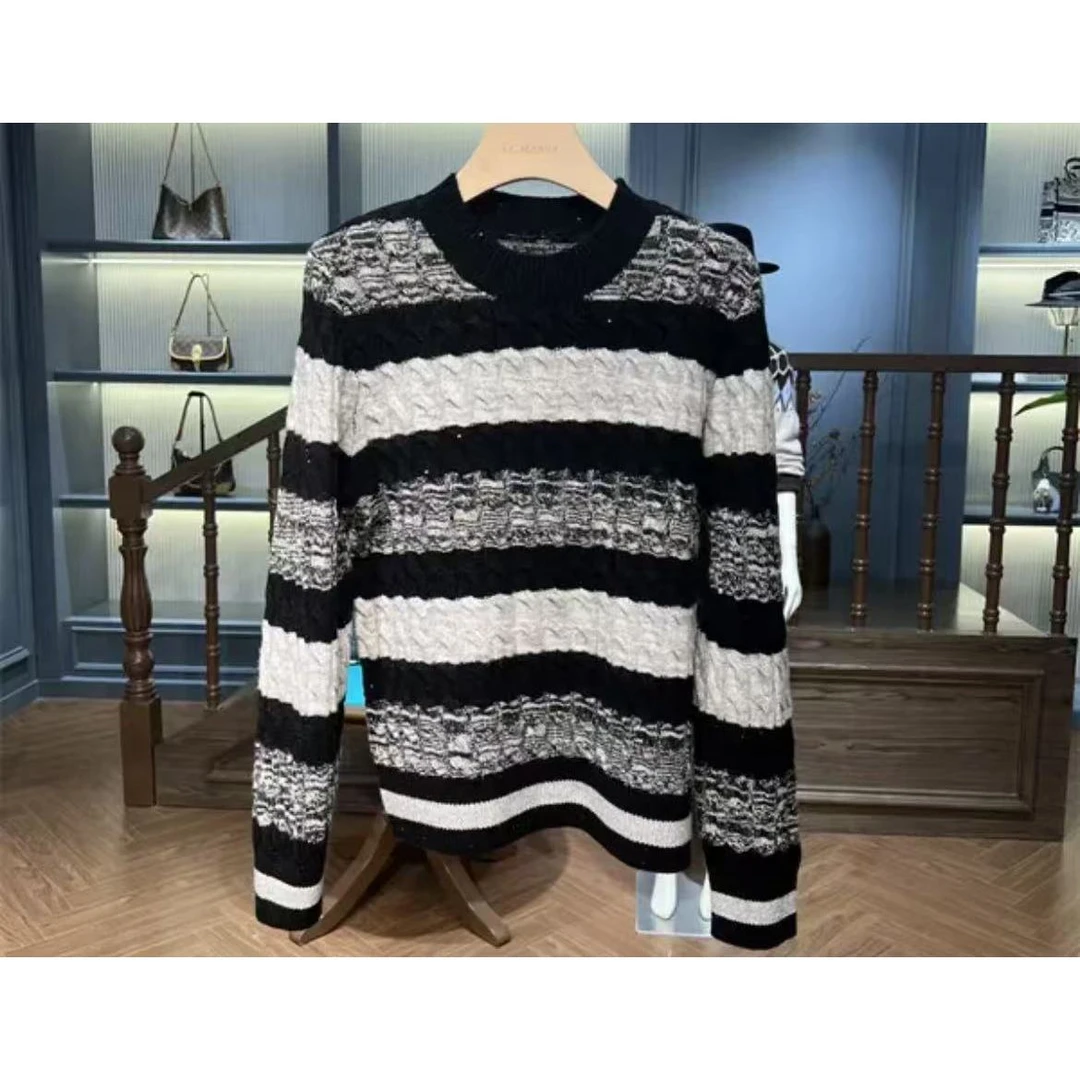 【100%绵羊毛】女式羊毛衫24DAK0858