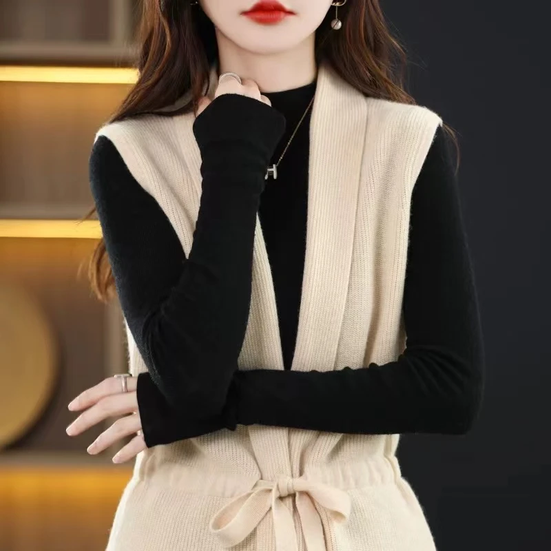 【100绵羊毛】女式羊毛衫24DAK0438