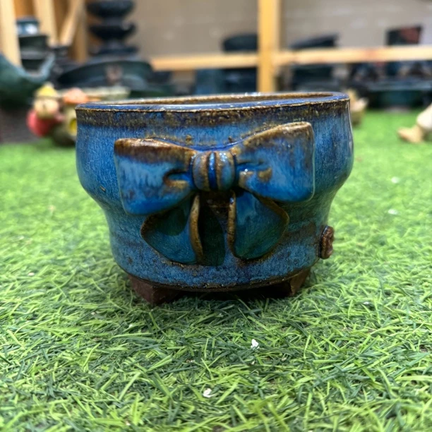 韩式青铜小火锅花盆(两个价格)内口11左右高度9