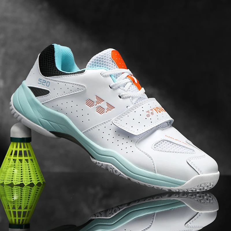 新款专业羽毛球鞋轻便透气防滑耐磨高弹减震缓震运动鞋时尚网球鞋