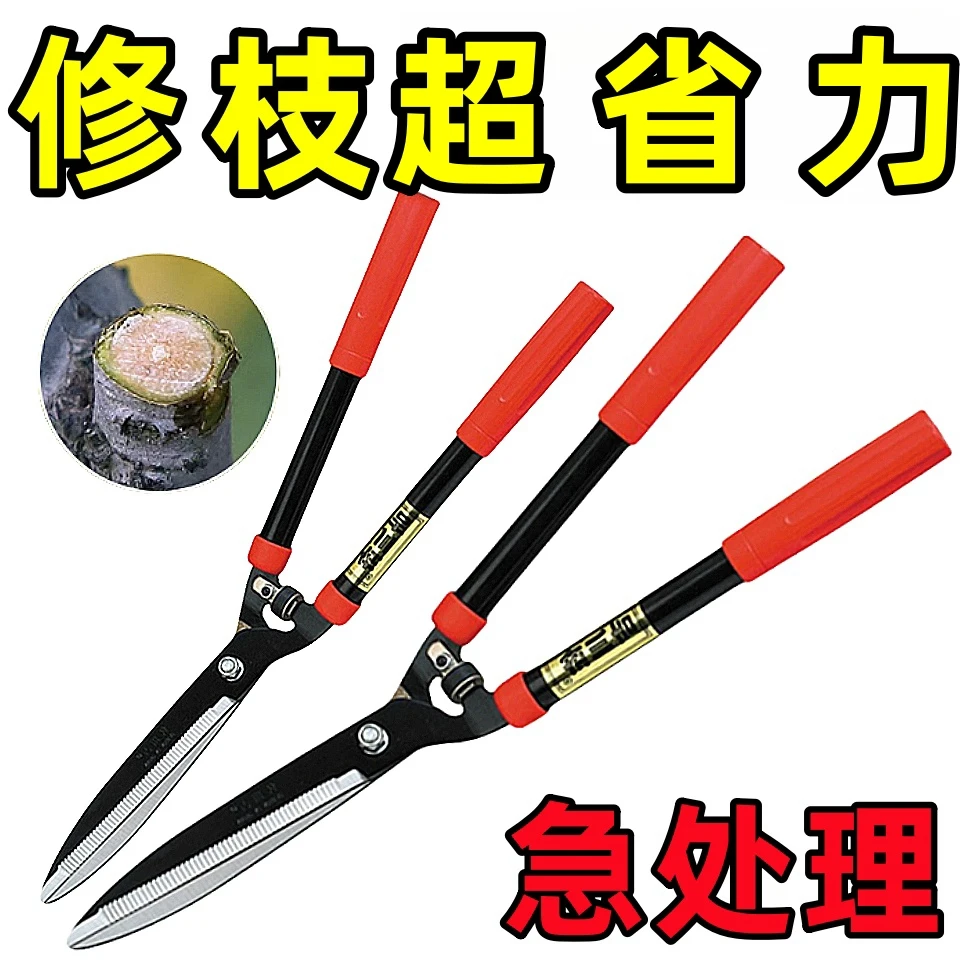 园艺剪家用草坪修剪花草剪修剪树枝绿篱剪粗枝园林剪刀