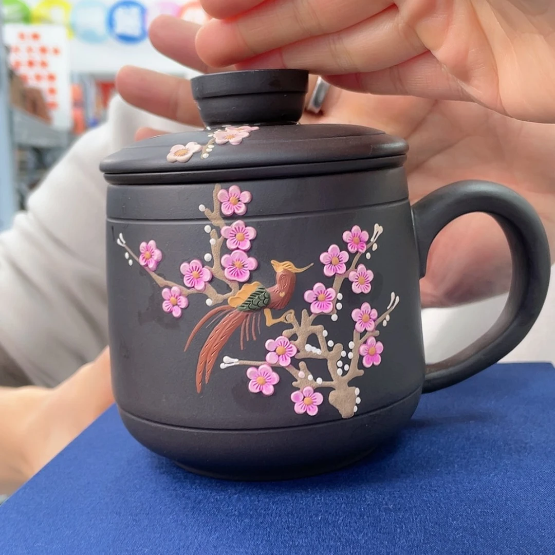 【闪购商品】紫砂茶杯喜上眉梢2